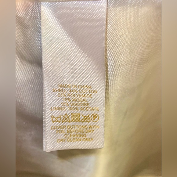 Kate Spade floral lace sheath dress in cream EUC size 6 $348 - Picture 5 of 8